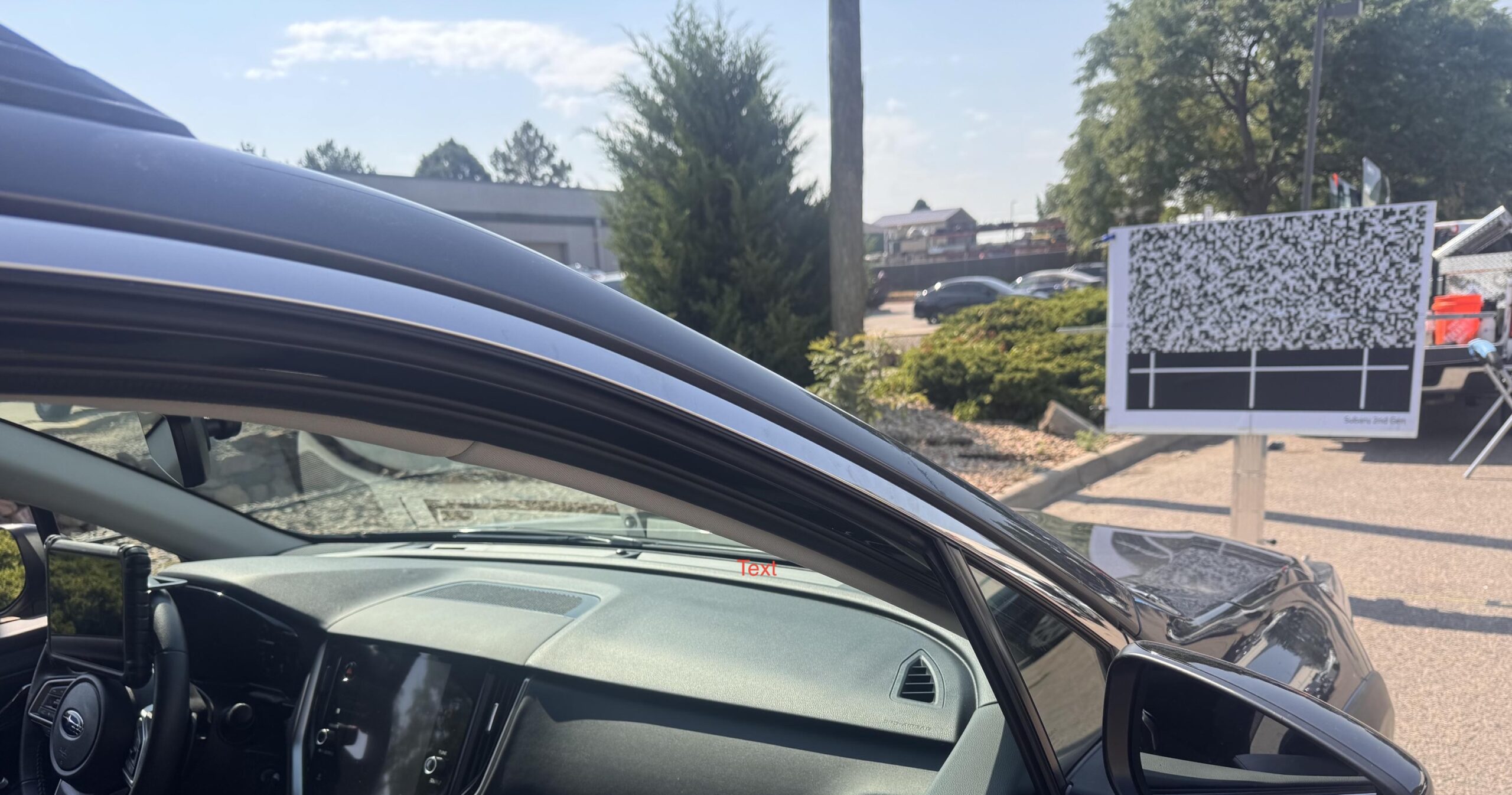 ADAS Calibration On A Subaru Windshield Replacement